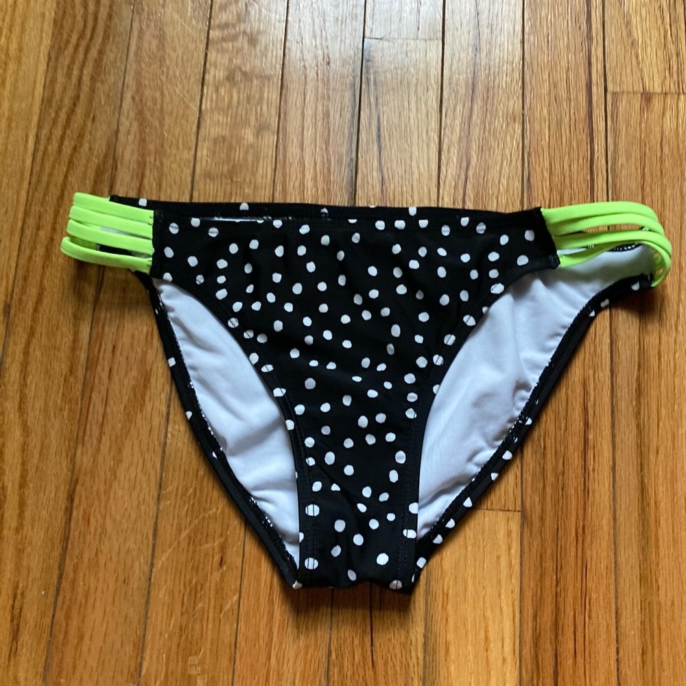 California Waves polkadot bikini bottom